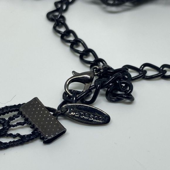 Natasha Couture Dillards Gothic Victorian Lace Collar Statement Necklace - Picture 4 of 4